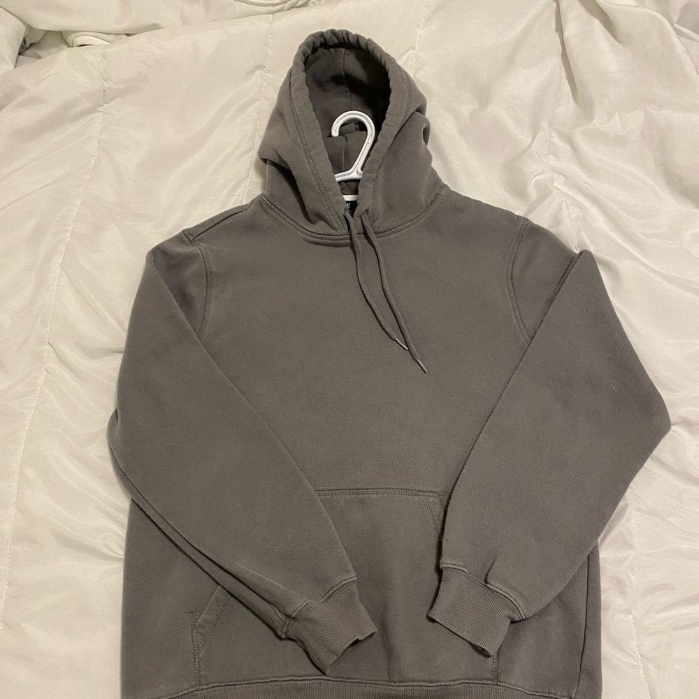 HM Grey relaxed fit hoodie size medium